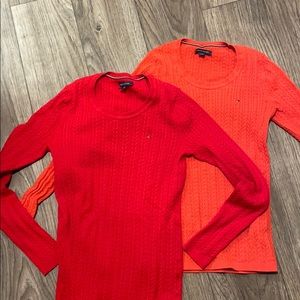 Bundle of Two Tommy Hilfiger Sweaters